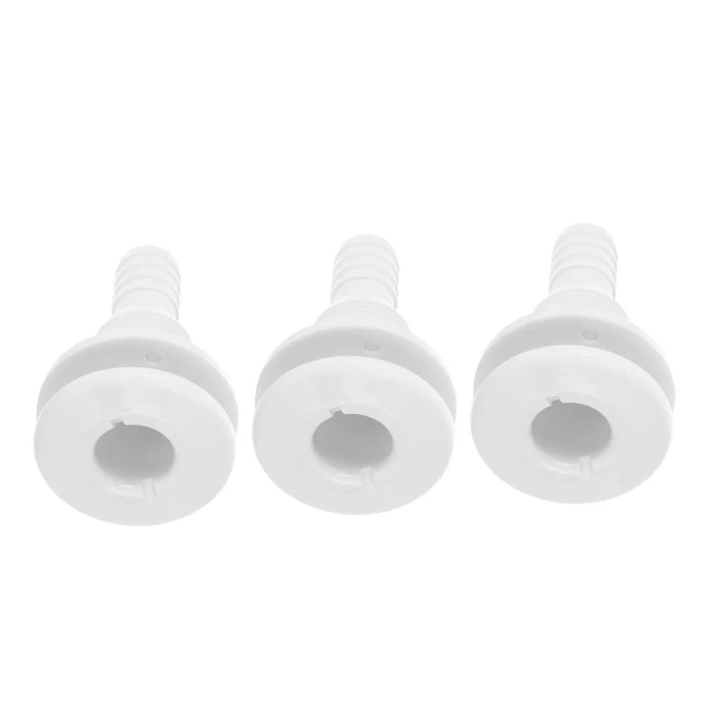 

3pcs Boat Drain Plug - Deck Marine Drain Plug Kit Replacement Prevents Backflow Marine Accessories for Yacht Kayak Water Outlets