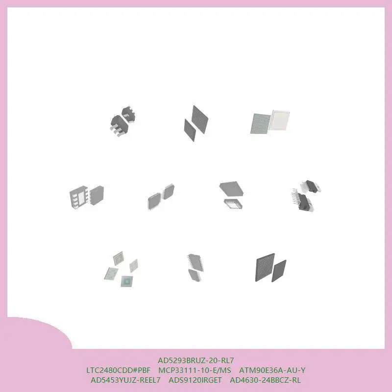 AD5293BRUZ-20-RL7 LTC2480CDD # PBF MCP33111-10-E/MS ATM90E36A-AU-Y AD5453YUJZ-REEL7 ADS9120IRGET AD4630-24BBCZ-RL