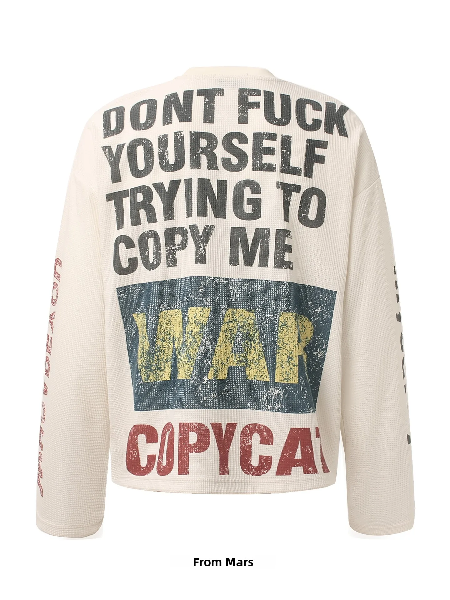 from  a Little Brainburning Loose Longsved Tshirt Casual Comfortable Chinese Brand Winter Fashion Accessory