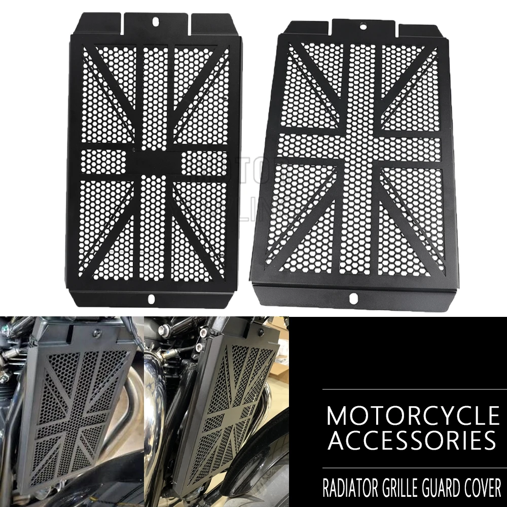 Motorcycle Radiator Guard Protection Grille Cover For Bonneville T100 T120 Speed Twin Street Cup Scrambler Thruxton 1200 R /RS