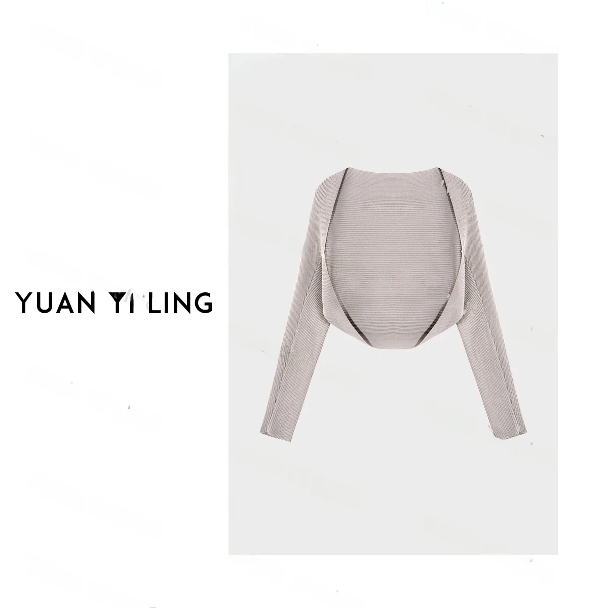 

Новинка: Женский вязаный кардиган Yuan Ling Holiday Lenzing с длинными рукавами, цвет хаки, модный летний стиль Aosphere