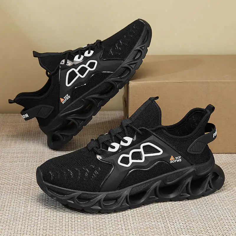 

Autumn-spring PU Leather Brown Loafers Woven Kawaiis Shoes Men's Sneakers Fashion Sports Tenks Promo Resell Shoses Cosplay