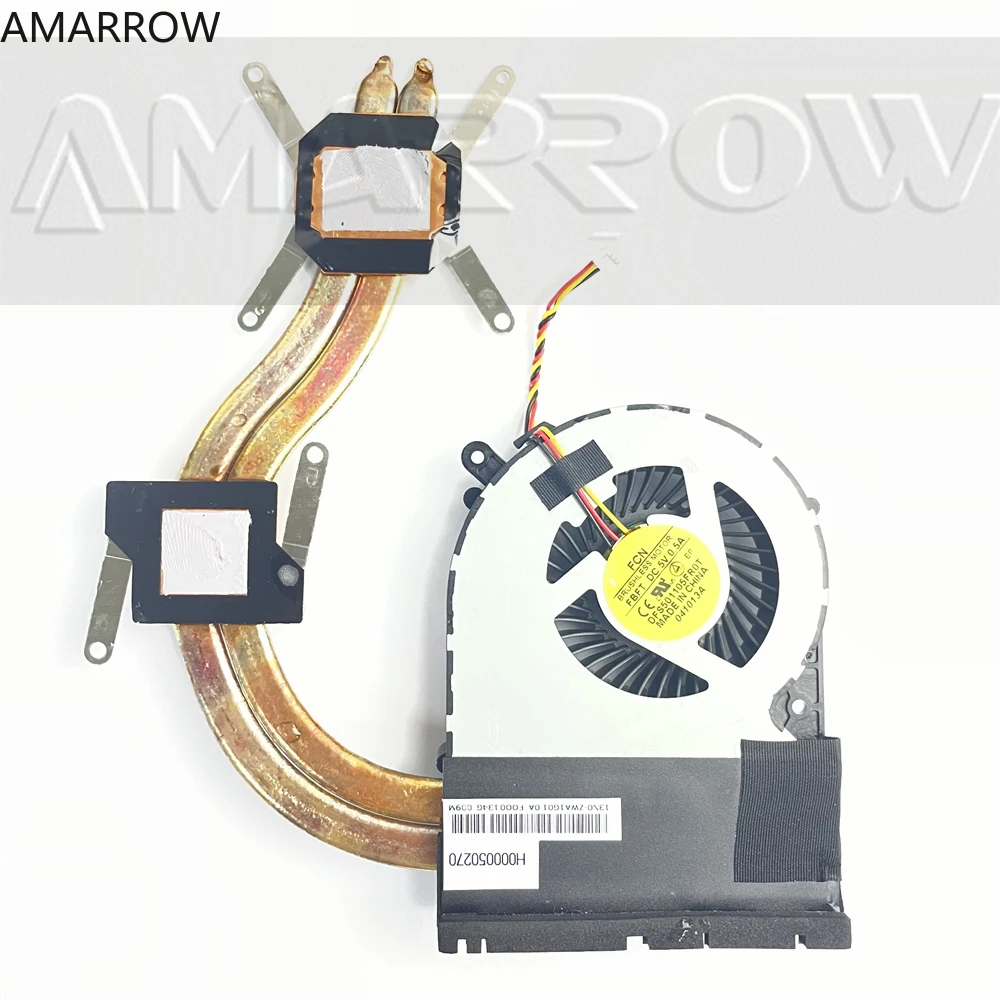 Original Laptop Heatsink Cooling Fan Cpu Cooler for TOSHIBA C850 C855 C870 C875 L850 L870 L870D H000037360
