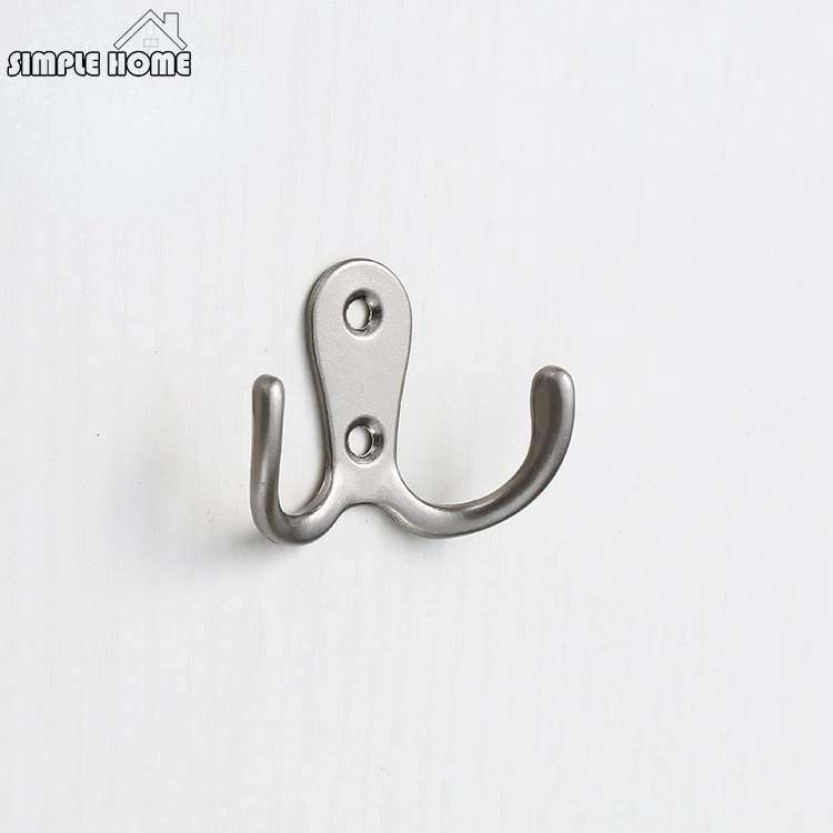 Clothes Hanger Hook Wall mounted Metal Coat Rack Towel Hooks Key Holder Clothes Rack Furniture Hook Bathroom Accessories