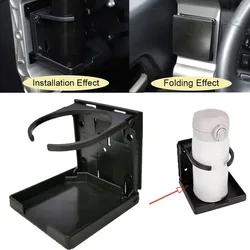 1 Pcs Universal Car Truck Drink Bottle Cup Holder Stand Folding High quality ABS Plastic for Car Truck Auto Supplies Car Styling