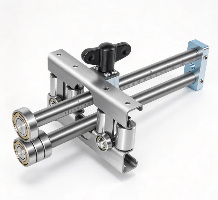 Sheet Metal Bender Adjustable Height 3/8 to 8 Inch Fabrication Tool Manual Bending Machine for Workshop DIY Steel Plate Folding