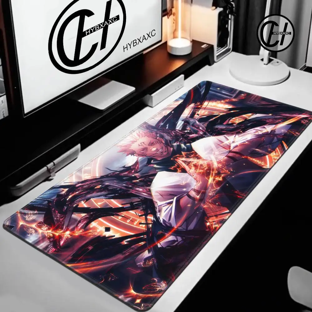 

Jujutsu Kaisen Anime Large size Mouse Pad Gaming Accessories Office Gamer Keyboard Desk Mat Non-Slip Laptop Satoru Gojo Mousepad