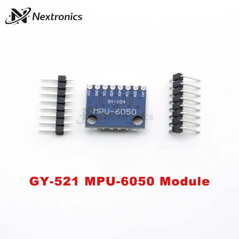 1/3/5/10PCS GY-521 MPU6050 6DOF IMU Module 3 Axis Accelerometer Gyroscope Sensor I2C for Arduino ESP32 Raspberry Pi