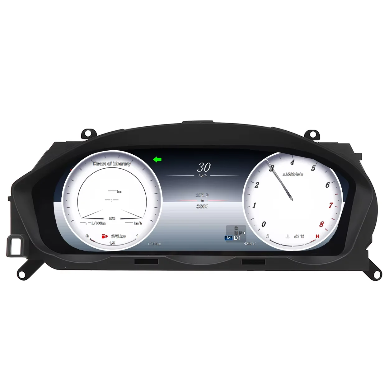 

12,3-дюймовый ЖК-цифровой кластер приборной панели для Mercedes Benz C W204 2011-2014 Ntg 4,5 автомобильный спидометр приборная панель кабина