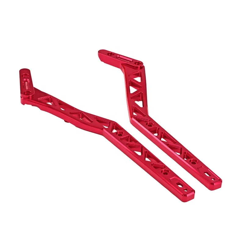 Black3 Softail Motorcycle Modification Parts Club Style Mechanical Arm Subframe Rear Made Steel Aluminum PC Mud Tile Bracket