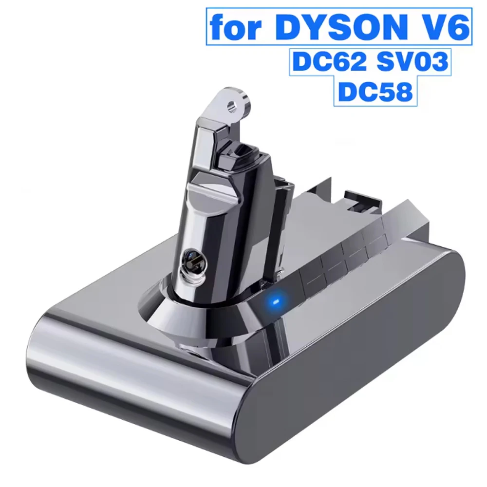 

Vacuum Cleaner Rechargeable Battery for Dyson V6 V7 V8 Series SV07 SV09 SV10 DC58 DC31 DC34 Absolute Fluffy Animal Pro Bateria