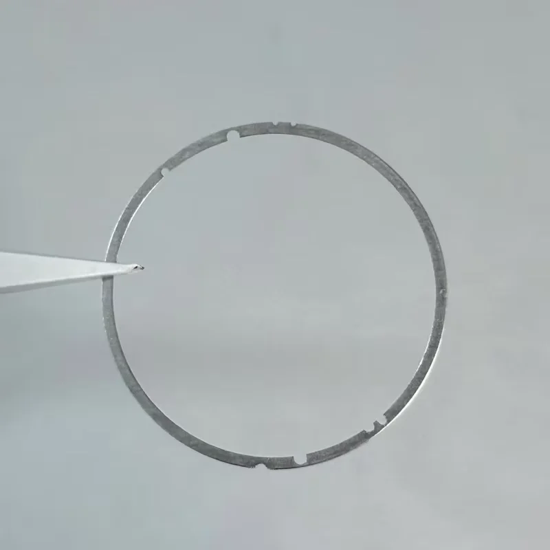 1 Piece Steel Watch Dial Spacer Ring Watch Movement Dial Ring Replacement Part for MIY 9015 Caliber T1294