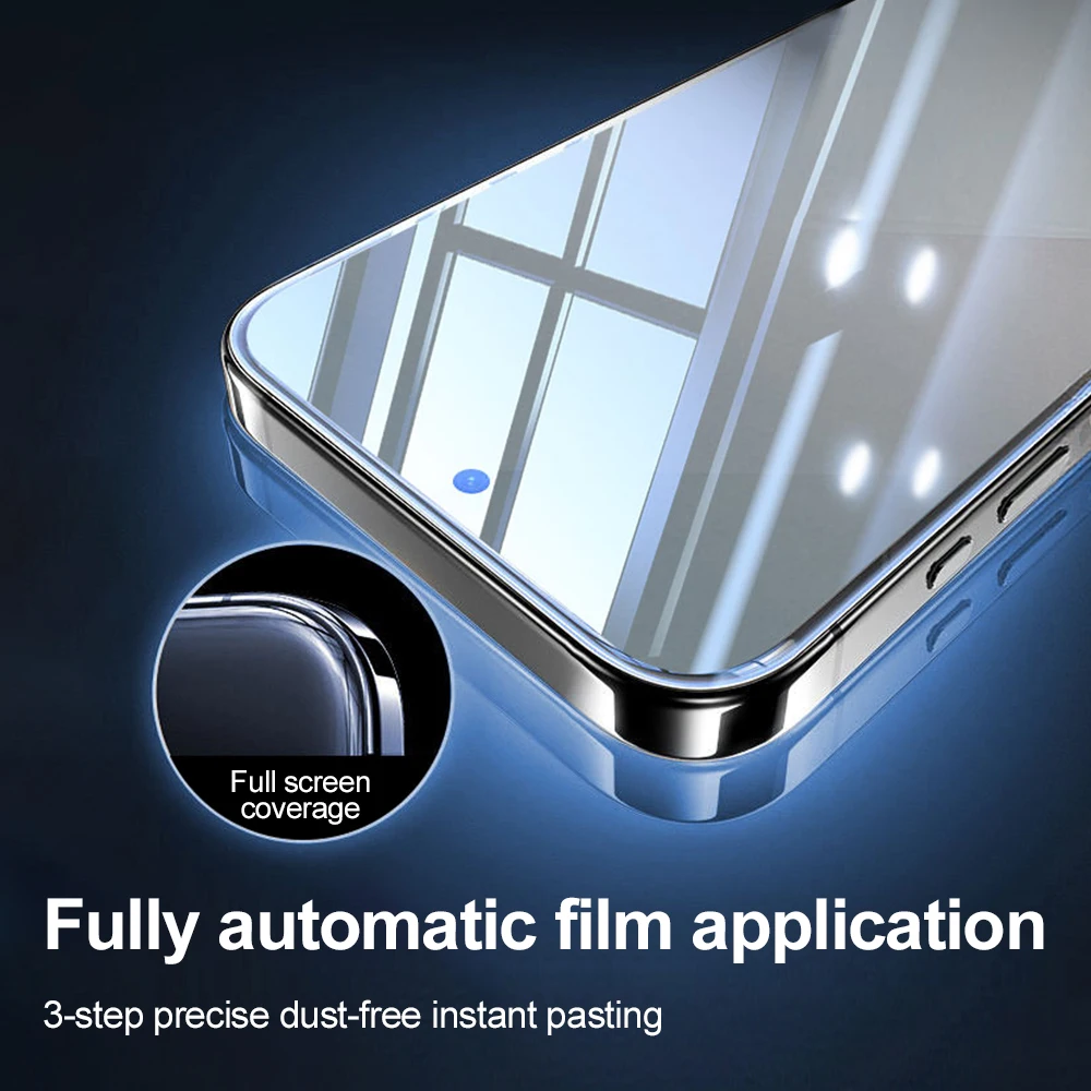 واقي شاشة سهل التركيب وخالي من الغبار وطلاء Oleophobic لهاتف سامسونج S25 S24 Ultra S23 FE A56 A16 A55 A26 A54 A36 A73 A53