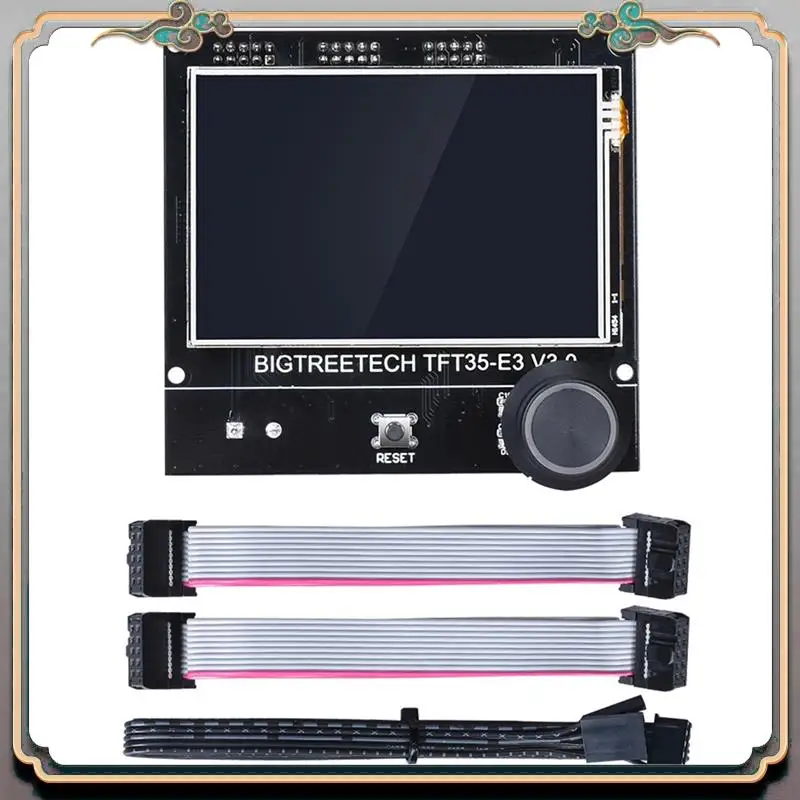 

Прочные аксессуары для печатных плат принтера TFT35 E3 V3.0.1 Комплект сенсорного экрана BIGTREETECH TFT35 E3 V3.0.1 Дисплей 3D-принтер