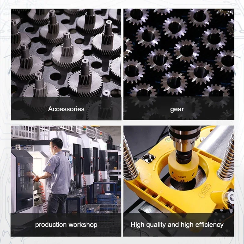 ماكينة فتح الأنابيب الكهربائية الصغيرة بقدرة 1500 وات ماكينة ثقب الأنابيب المجلفنة ماكينة ثقب الأنابيب من الفولاذ المقاوم للصدأ هيدرولي عالي الطاقة