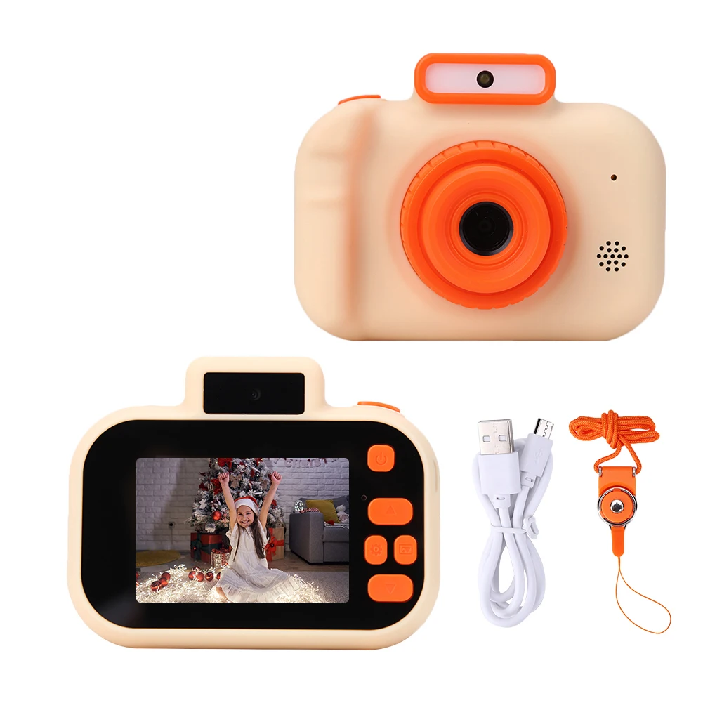 다기능 캠코더 장난감 끈 어린이 Selfie 카메라 장난감 USB 충전 어린이 휴일 선물과 휴대용 미니 비디오 카메라