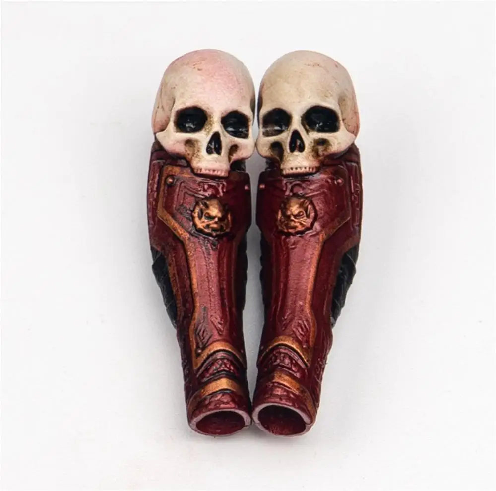 

1/12 TBLeague PL2020-166 Goddess Warrior Female Skull Knee Leg Pads Armor 2 PCS/SET PVC Material For 6" TBL Doll Figure DIY