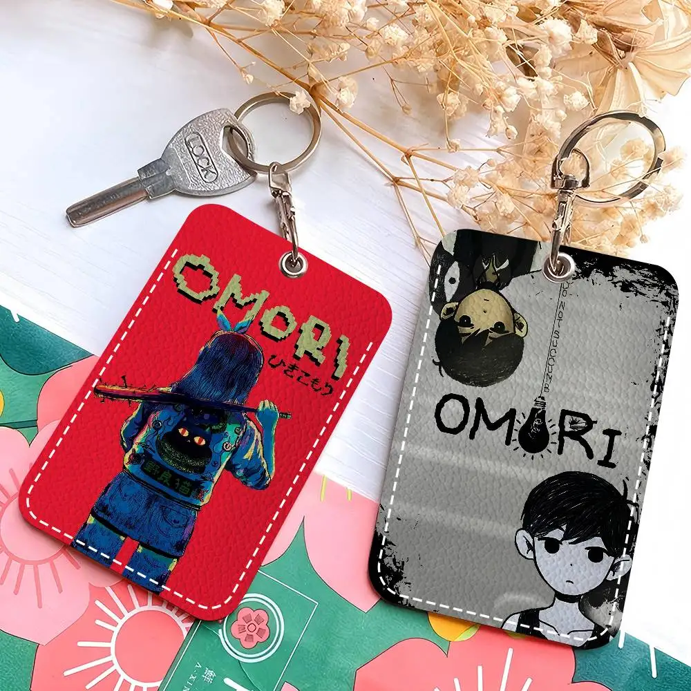 

Classic Hot Horror Video Game Omori Fashion Leather Card Wallet Slim ID Protector For Office And School