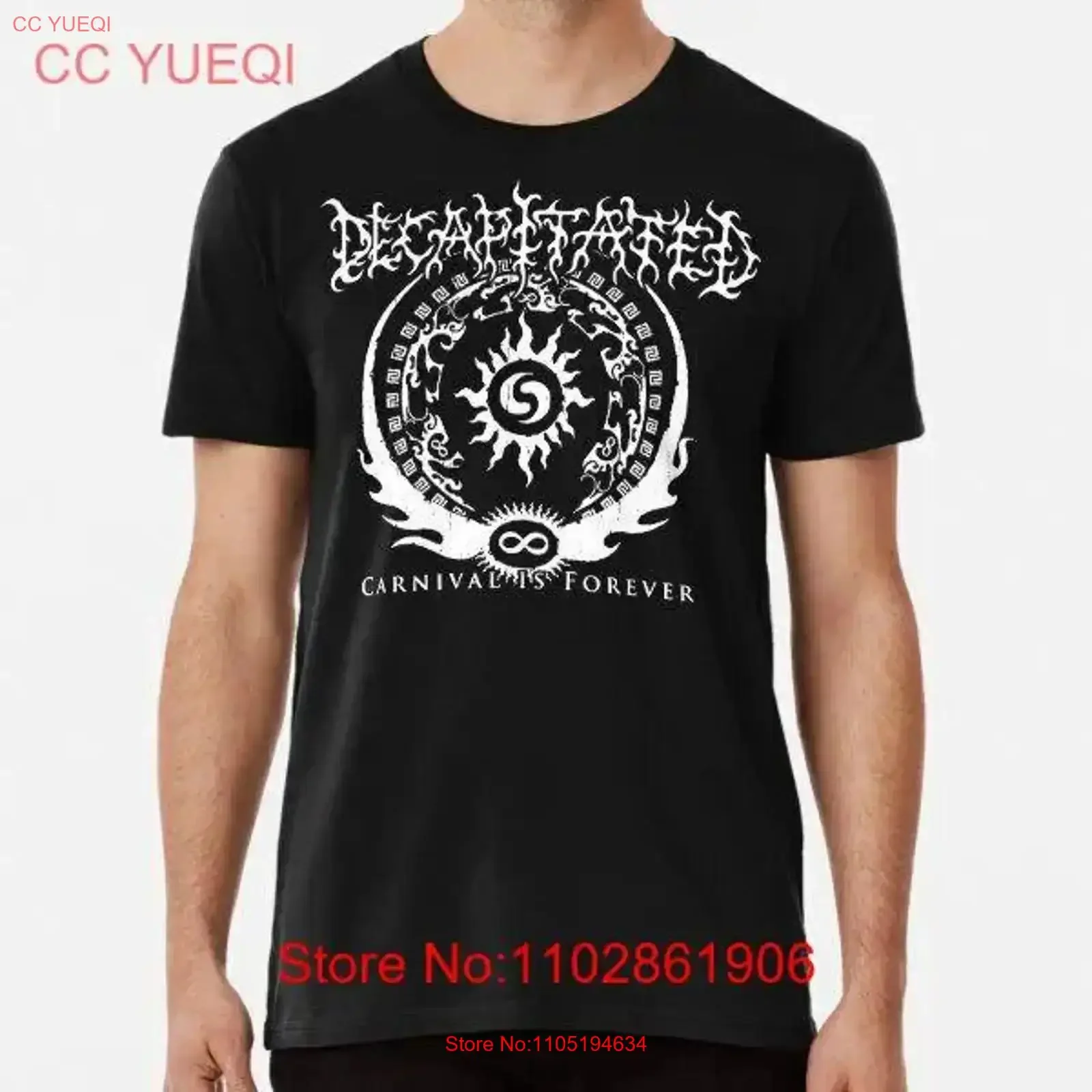 New Design Special Decapitated Made in USA T Shirt Size S 5XL vintage Washed Comfortable Top For Everyday Wear Slightly homme