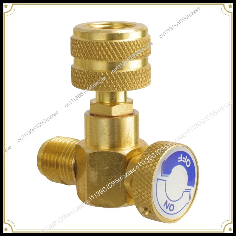 90 Degree Air Conditioner Liquid Safety Valve R32R410 Fluoride Valve Refrigerant Liquid Adapter Fluoride Tool