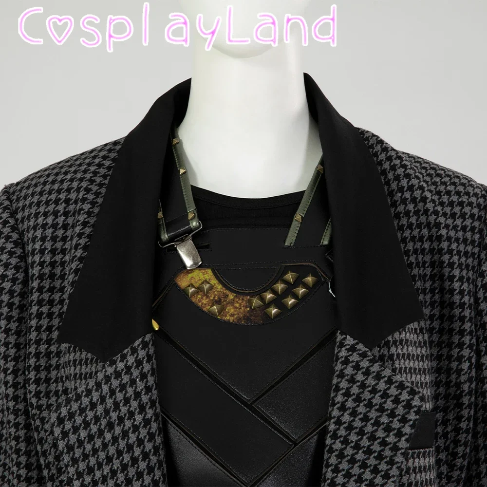 سيلفي البديل تأثيري حلي هالوين كرنفال سيدة لوكي 2 الزي الجديد خارقة بدلة كاملة معطف الموضة حجم كبير