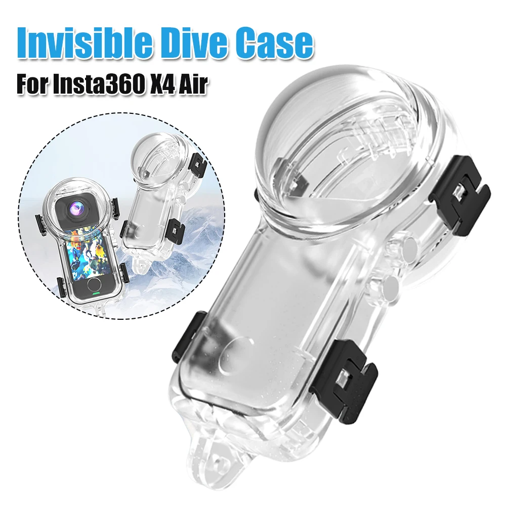 

Водонепроницаемый защитный корпус для подводной съемки для камеры Insta360 X4, аксессуары