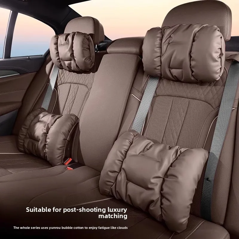 

for BMW car headrest neck pillow new 5 Series 3 Series 1 Series 7 Series X1X3X5X6 waist cushion car interior supplies