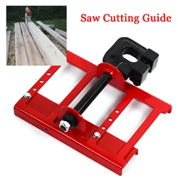 160MM Mill Lumber Cutting Guide Saw Steel Timber Chainsaw Attachment Cut Guided Mill Wood with Wrench Kit New