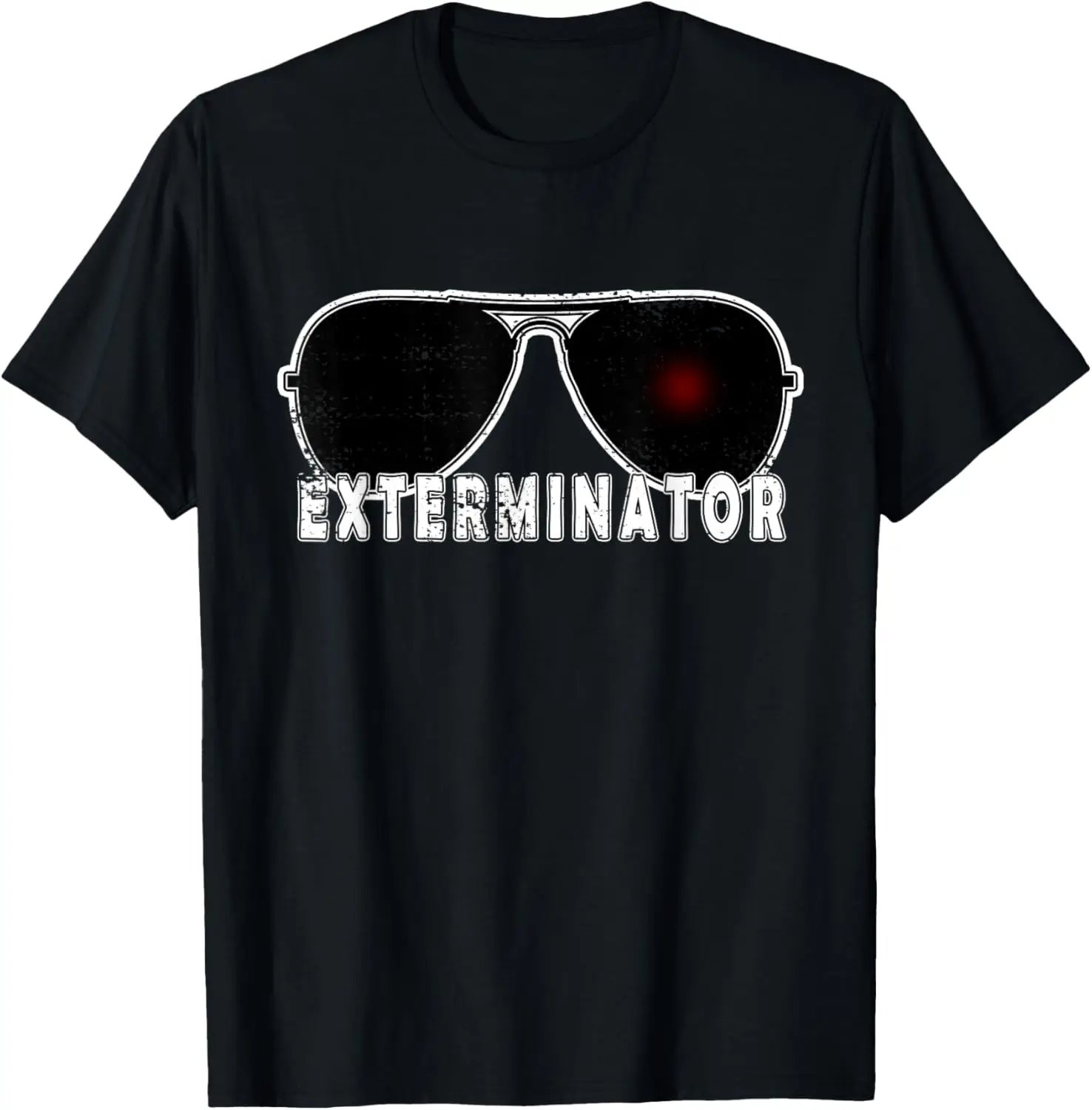 Exterminator Funny Vintage Pest Control Sunglasses Gift T-Shirt