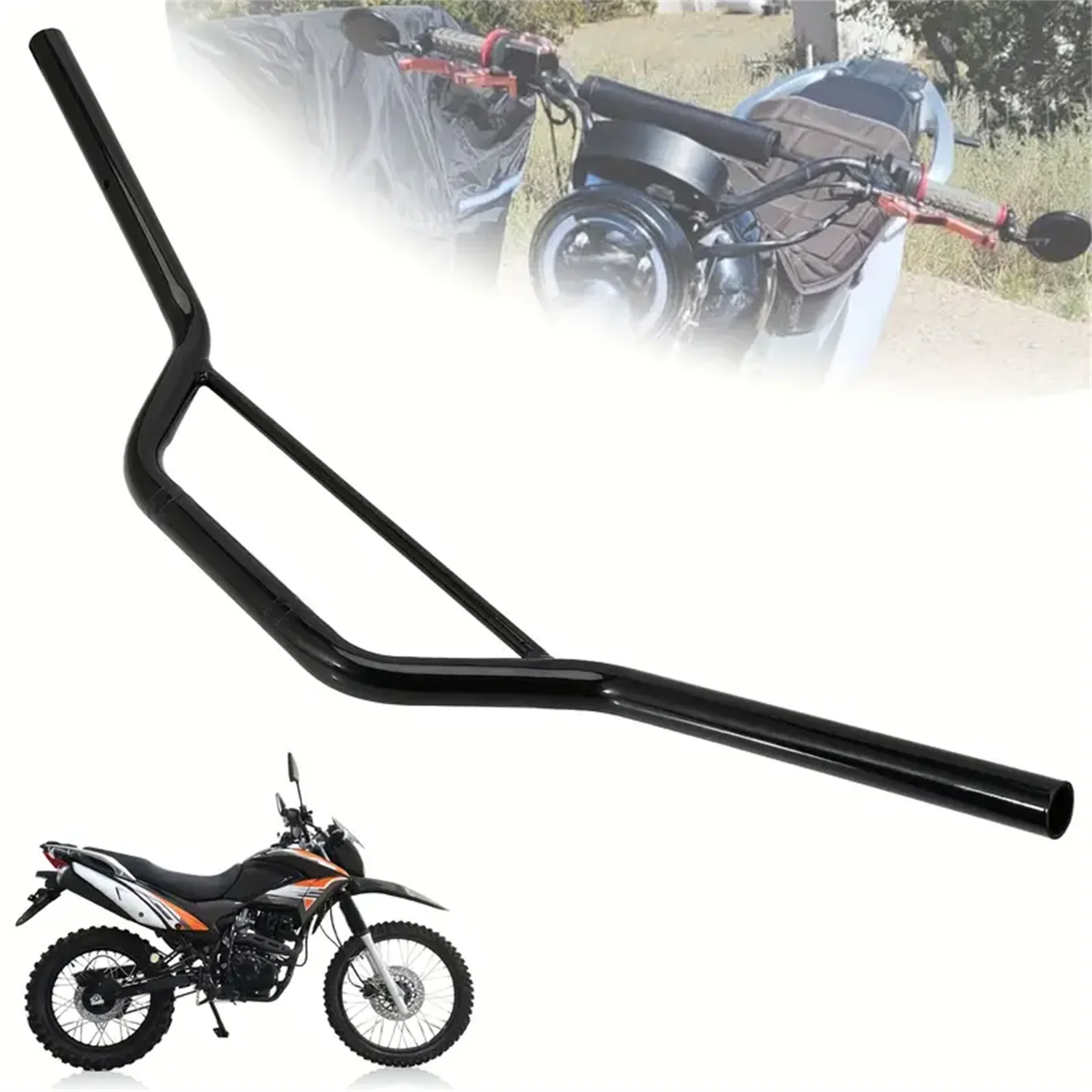 

7/8" 22mm Motorcycle Handlebar Parts High-strength Anti-slip Design For Honda KAYO ATV Quad Off-road Dirt Pit Bike Accessories