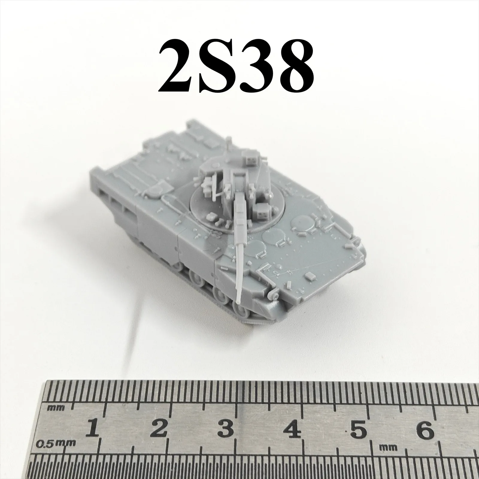 

Russia 2S38 SPAAG,3D Printed,1/144 Scale Mini Tank Model,Resin,Paintable