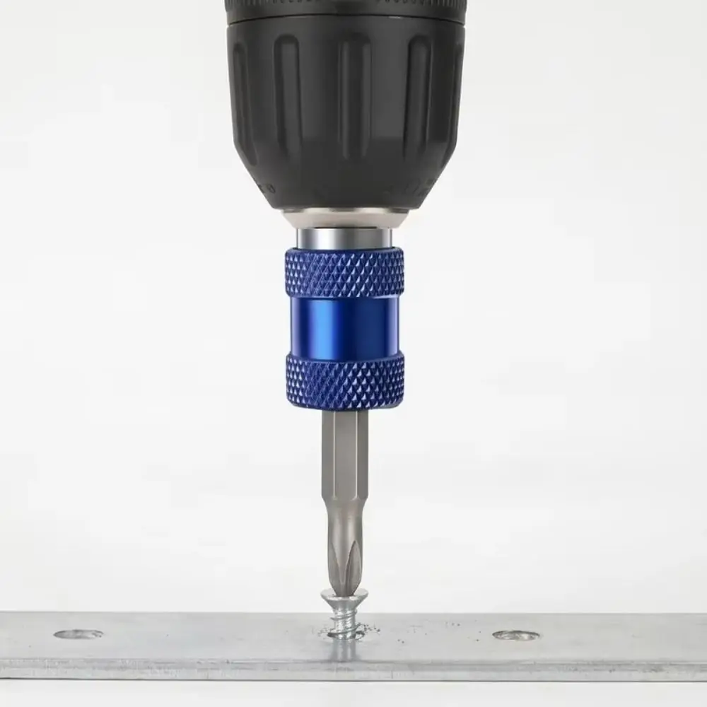High Efficiency Quick Release Drill Bit Adapter Self-Locking Multifunctional M10 Thread Conversion Head 1/4