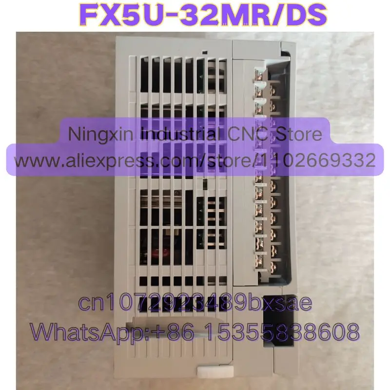 Second-hand FX5U-32MR/DS FX5U-32MR DS Module Tested OK