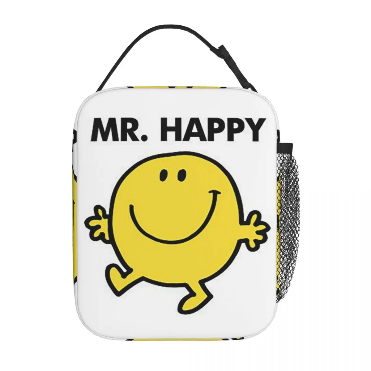 Mr. Men Cute Little Miss Popular Insulated Lunch Bag for Women Children Leakproof Food Boxes Thermal Lunch Box Tote