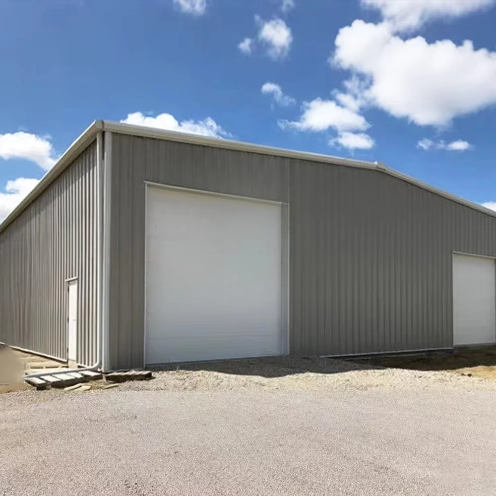 Pre Engineered Modern Steel Garage Shed with High Strength for Various Vehicle Types