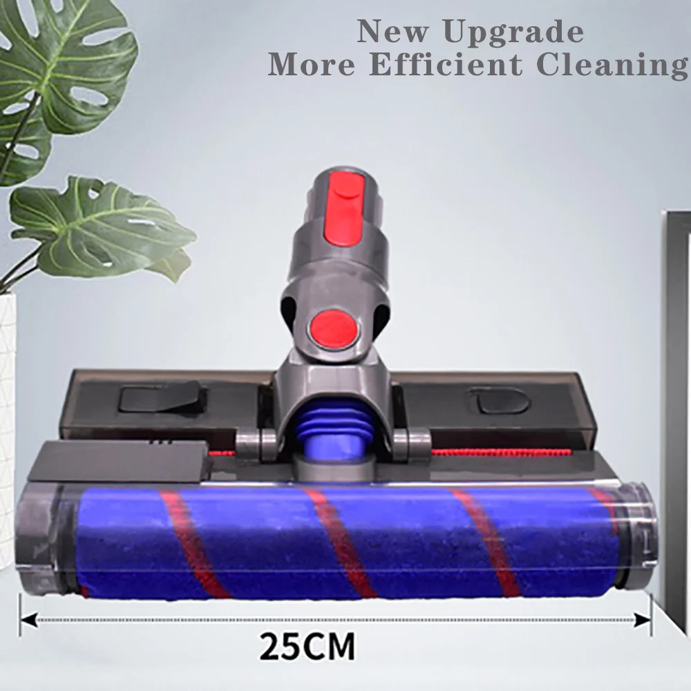 Motorized Laser Floor Brush Head For Dyson V8 V7 V10 V11 V15 Vacuum Cleaner Replacement Parts Electric Laser Roller Brush Head