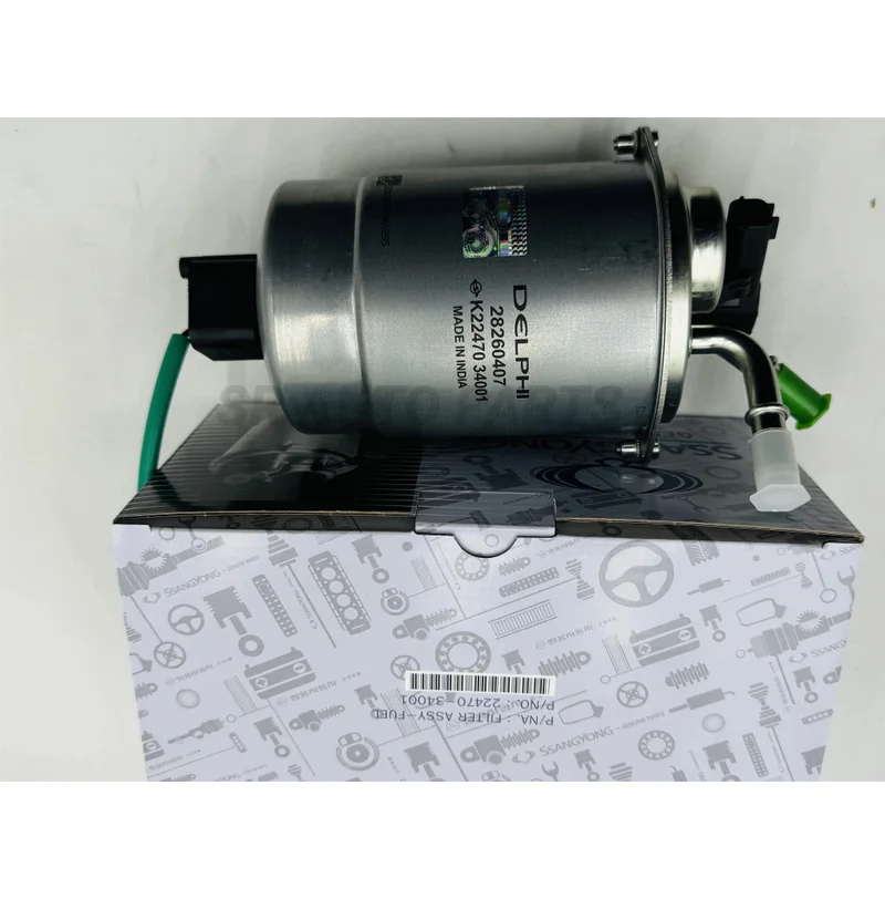 oil-water separator Diesel filter Fuel Filter Assy for SSANGYONG KYRON REXTON KORANDO C MUSSO RODIUS TIVOLI 2247034001