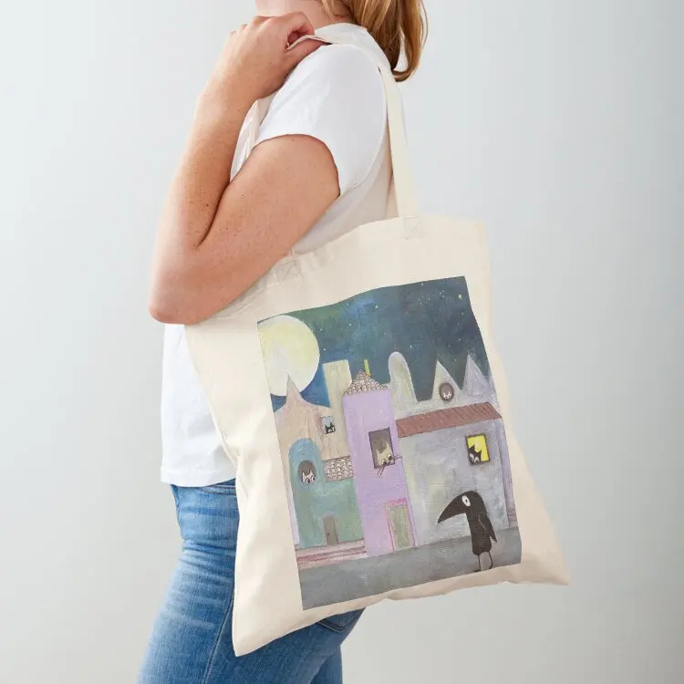 

city of cats Tote Bag Women's shopper Canvas stote bag the tote bag Customizable tote