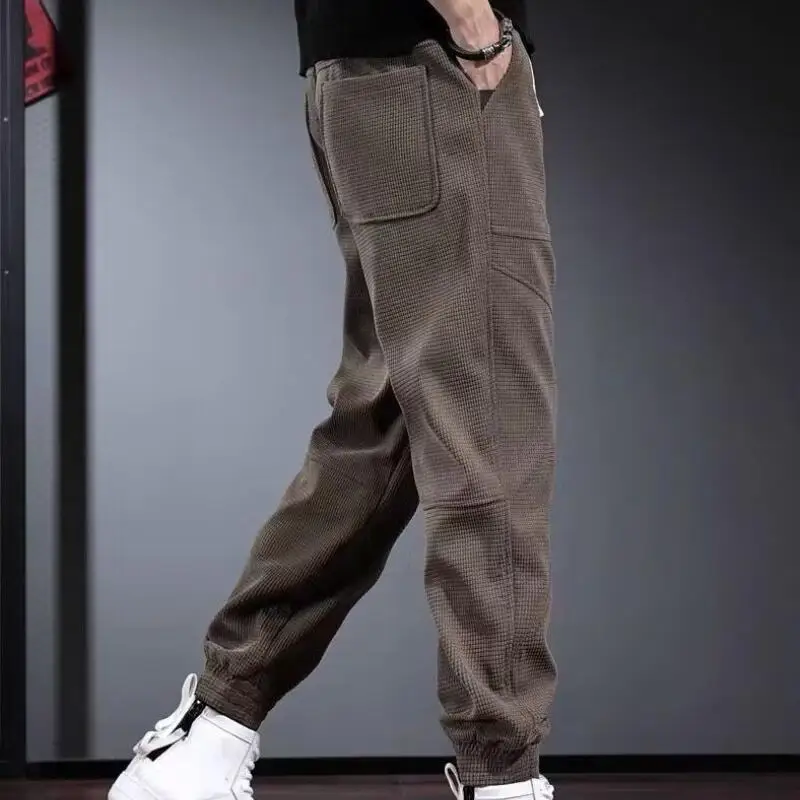 

Mens Pants Winter Clothes Man Pants Youth Outfit Straight Pants new Joggers Athleisure Thermal Trousers Plus Size Wholesale New