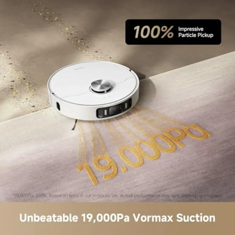 FirmHome StoreL40s Ultra AE Robot Vacuum And Mop Combo 19 000Pa Suction Self Emptying Dust Box Flexible Mop And 167℉ Self Cleani