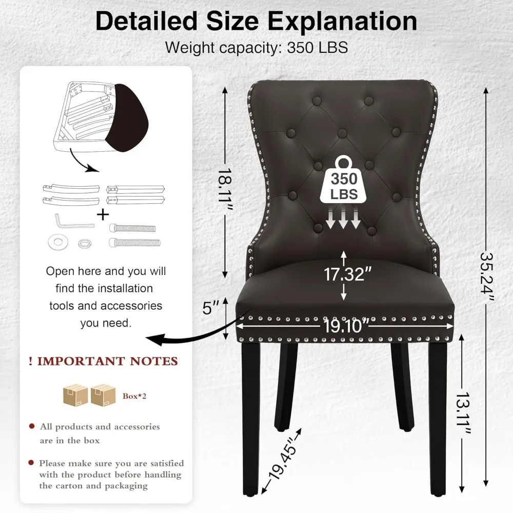 Thumbnail 2 - #7 Trending Solid Wood Dining Chairs Right Now