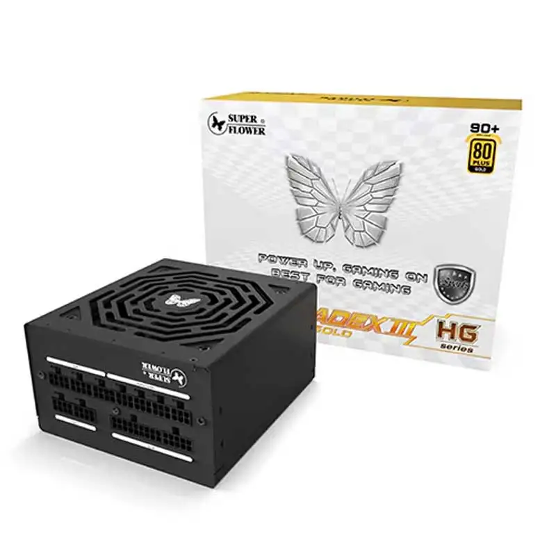 SuperFlower SF-850F14HG LEADEX III GOLD Black PCIE5