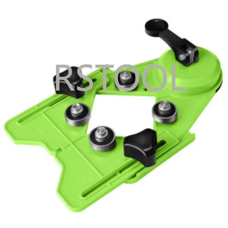 4-83mm Tile Opening Locator Glass Tile Hole Saw Core Guide Jig Fixture Adjustable Centering Locator Suction Holder Ceramic Guide