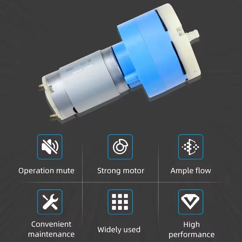 60APM Smart Sweeper Vacuum DC Air Pump Medical Equipment Air Pump Low Noise DC 24V 12V Fish Tank Oxygenator Pump