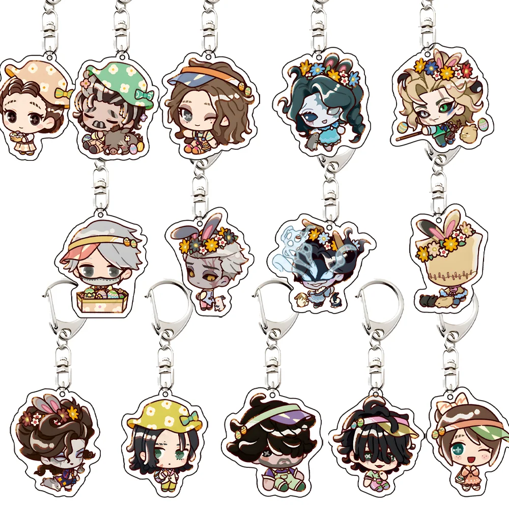 Cute Anime Identity V acrylic stand figure Tsunayoshi Mukuro Hayato standing model  for Fans Key Chain
