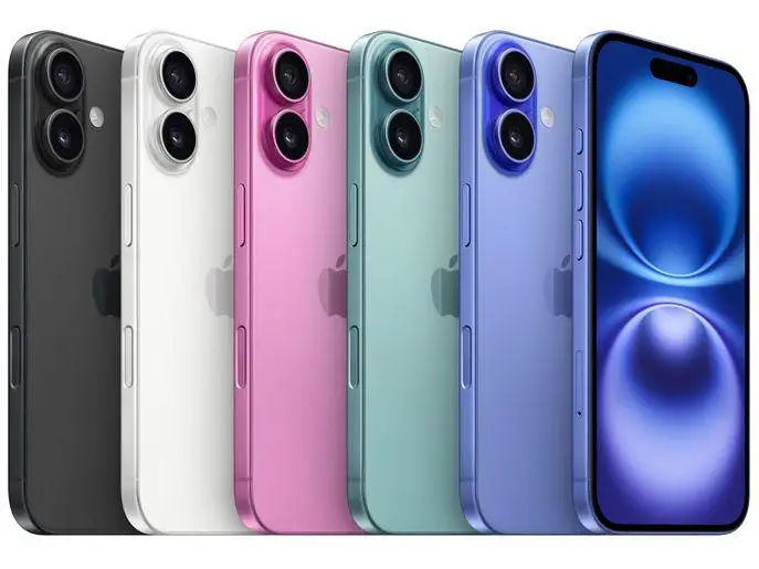 Apple-iPhone 16 Pink, iOS 5G, ", 48MP