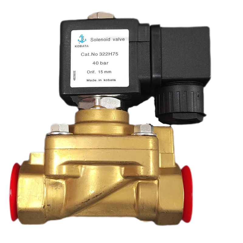 Marine air compressor solenoid valve 4 points normally open solenoid valve, can replace 322H75 322H7506 40bar