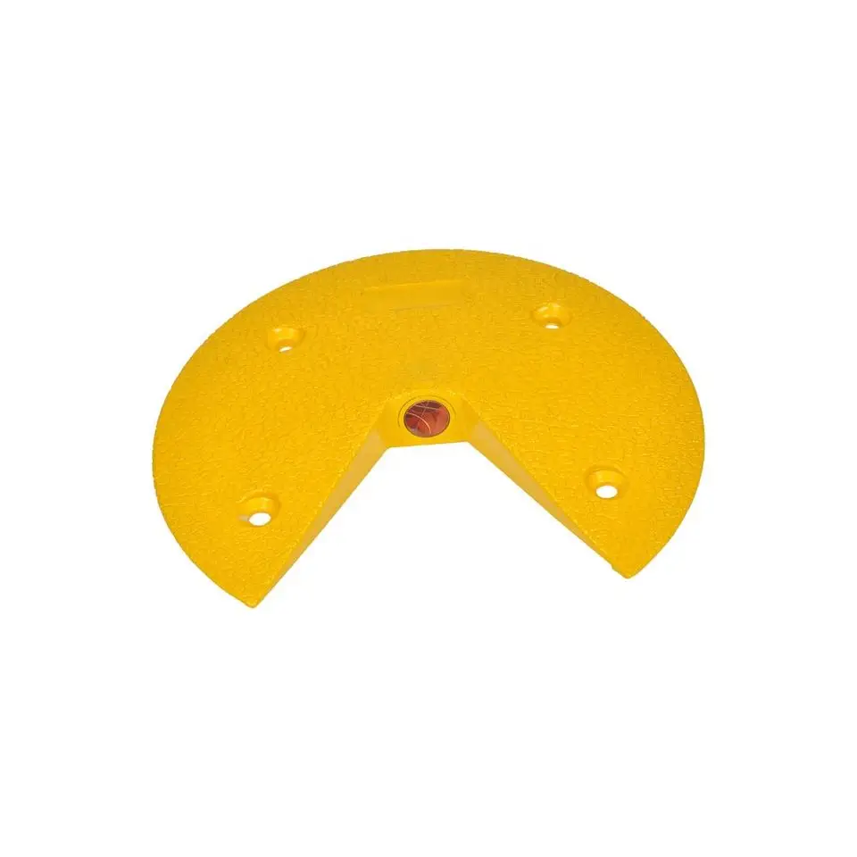 Circular Road Monitoring 12.7mm Polymer Prism(Yellow)/