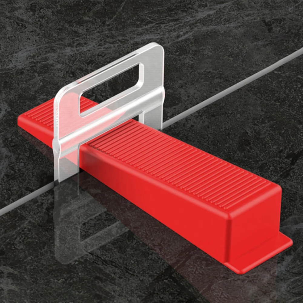 100 قطعة فاصل مستوى السيراميك لتزيين المنزل أداة ملء البلاط