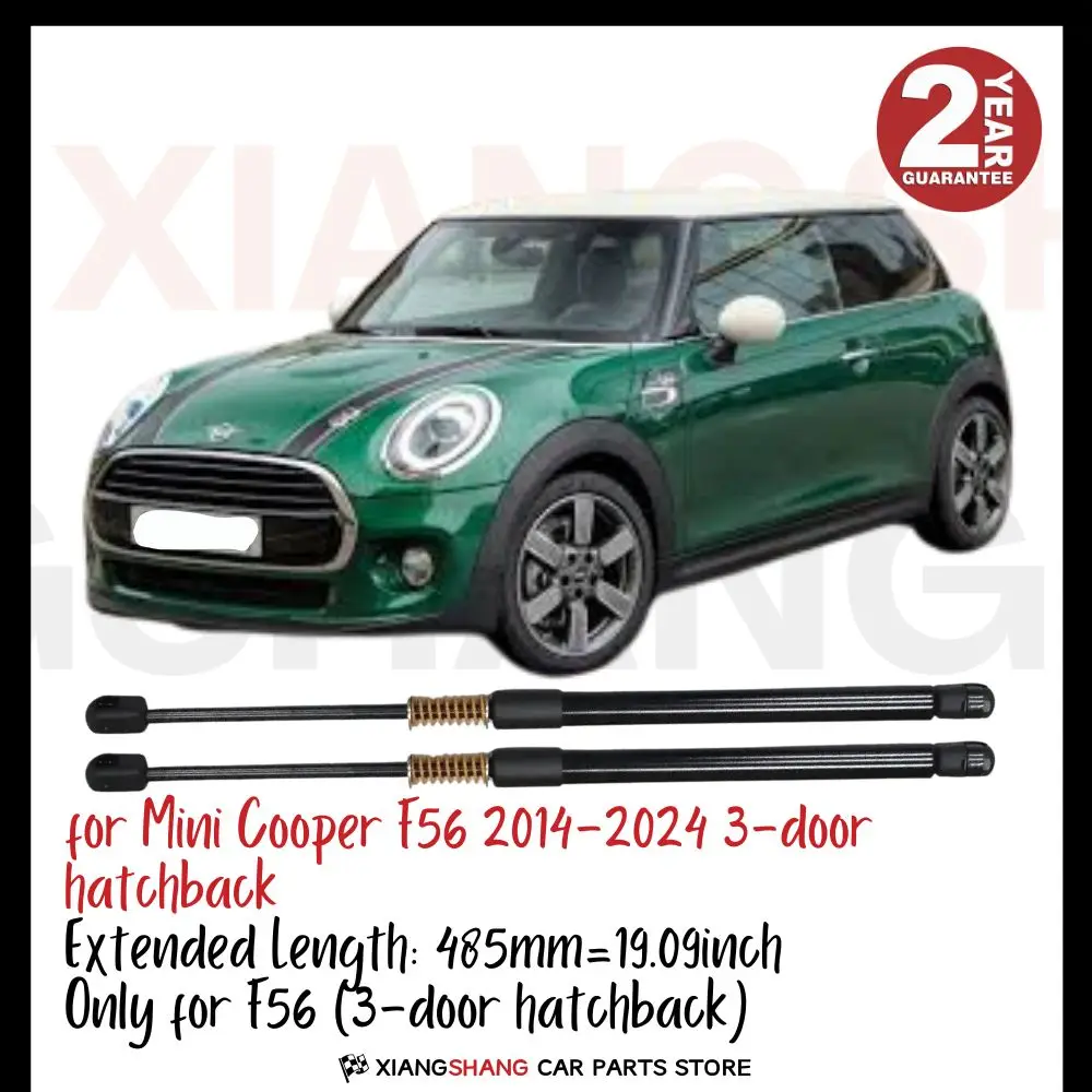 

2pcs Rear Tailgate Damper for Mini Cooper F56 2014-2024 3-door hatchback Tailgate WITH SPRING Trunk Boot Gas Charged Gas Struts